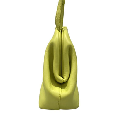 Bottega Veneta Shoulder Bag the Triangle Yellow Leather