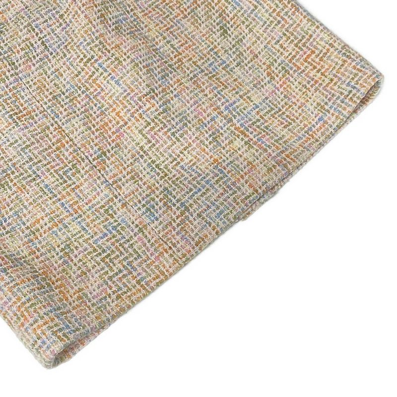 Chanel Skirt Suit Size 38 M Women - P02680 Light Pink X Orange X Multi Tweed