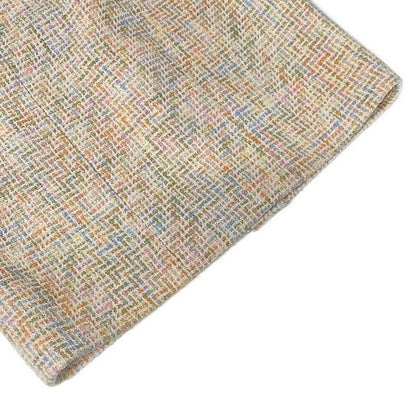 Chanel Skirt Suit Size 38 M Women - P02680 Light Pink X Orange X Multi Tweed