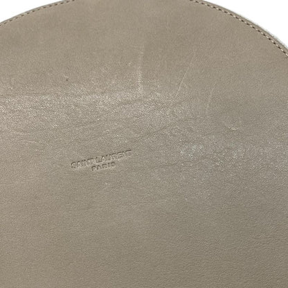 Saint Laurent Paris Shoulder Bag Rive Gauche Seau 669299 Ivory and Gray Beige