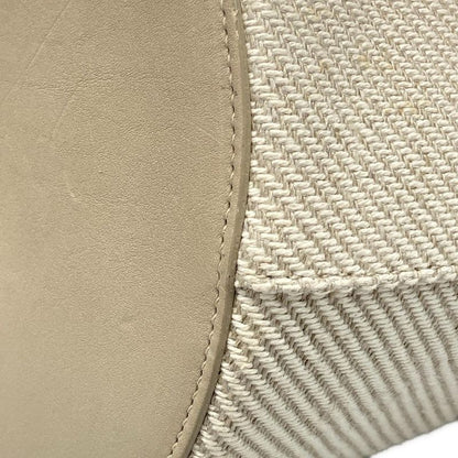 Saint Laurent Paris Shoulder Bag Rive Gauche Seau 669299 Ivory and Gray Beige