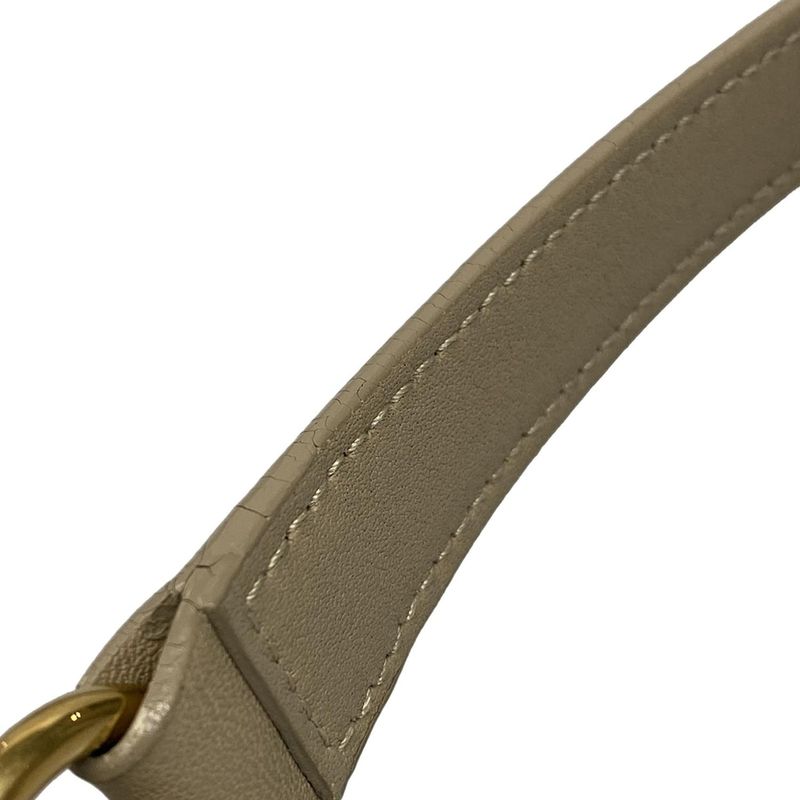 Saint Laurent Paris Shoulder Bag Rive Gauche Seau 669299 Ivory and Gray Beige