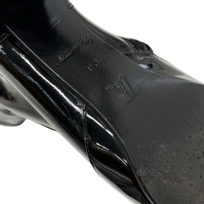 Louis Vuitton Boots Short Shoes Patent Black