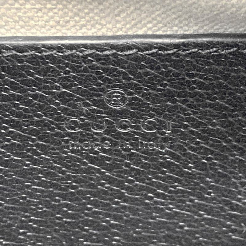 Gucci Shoulder Bag Ophidia Crossbody Bag 681064 Beige X Black X Navy Leather