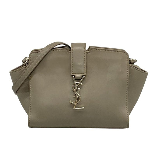 Saint Laurent Paris Shoulder Bag Toy Cabas Su 452322 Gray Mini Bag Detachable