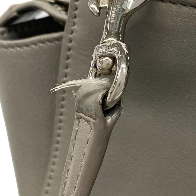 Saint Laurent Paris Shoulder Bag Toy Cabas Su 452322 Gray Mini Bag Detachable