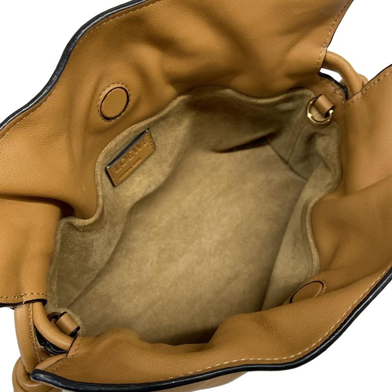 Loewe Clutch Bag Flamenco Clutch Medium A411fc2x05 Light Brown