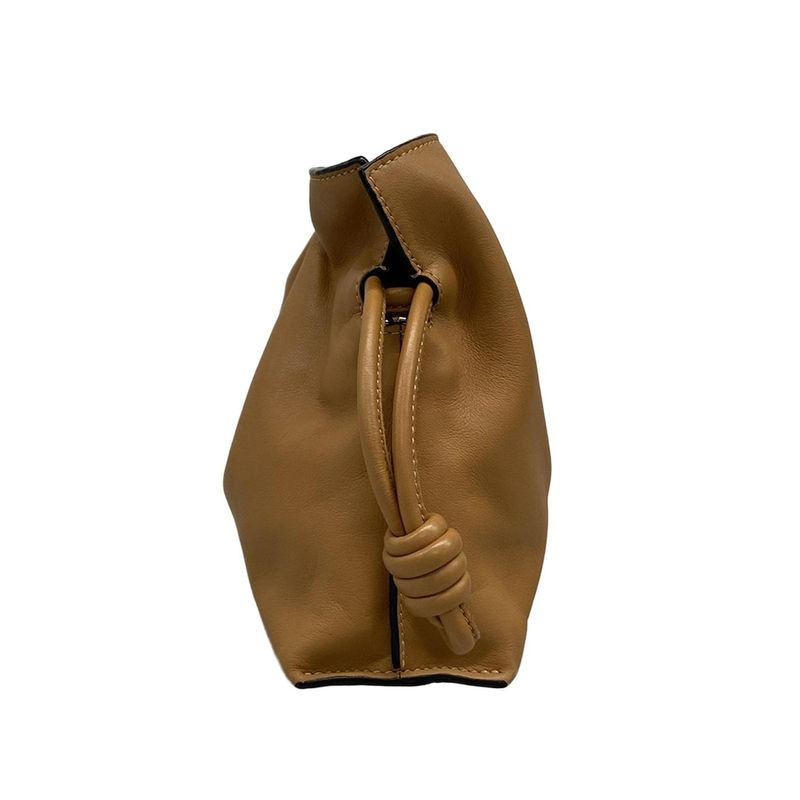 Loewe Clutch Bag Flamenco Clutch Medium A411fc2x05 Light Brown