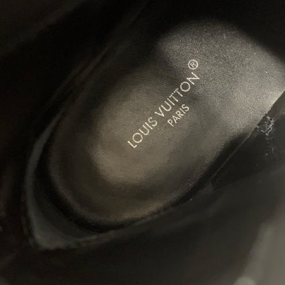 Louis Vuitton Citizen Line Monogram Boots Short Shoes Leather Black Logo