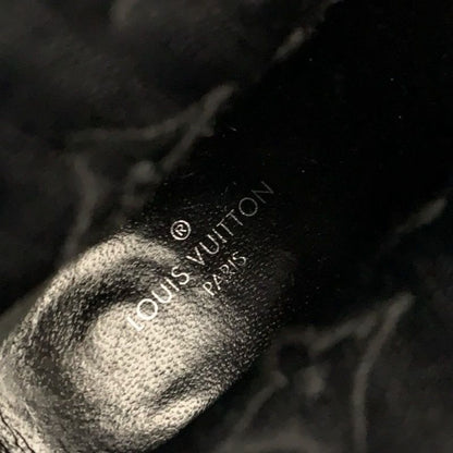 Louis Vuitton Silhouette Line Monogram Boots Short Shoes Fabric Black