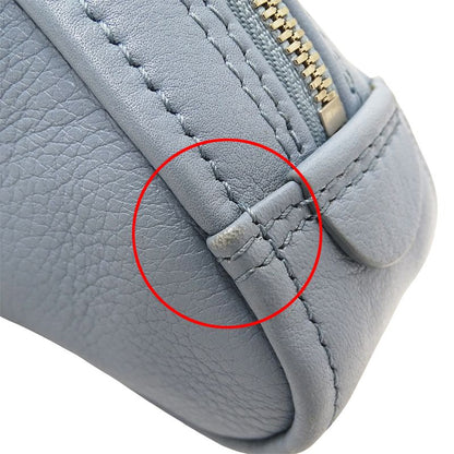 Balenciaga Bag Ladies Brand Clutch Bag Second Bag Leather Light Blue 476976