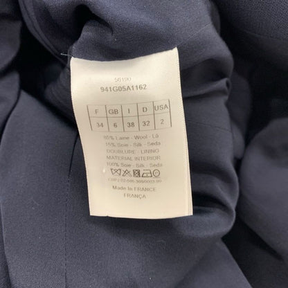 Christian Dior Top Navy Long Vest Gilet