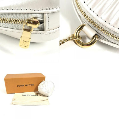 Louis Vuitton Coin Case Shell Coin Purse M92508 Leather Shaded Blue White