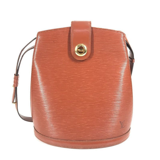 Louis Vuitton Shoulder Bag Cluny M52253 Epi Leather Kenyan Brown