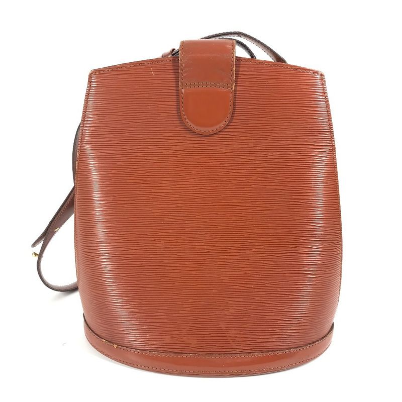 Louis Vuitton Shoulder Bag Cluny M52253 Epi Leather Kenyan Brown