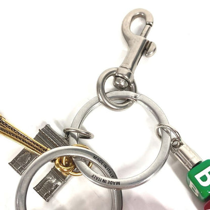 Balenciaga Key Holder Charm Key Ring Blncg Logo 8290032 Plastic Multicolor