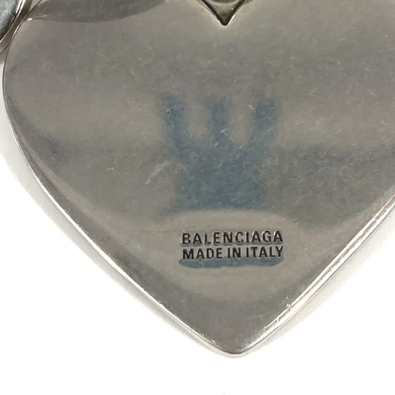 Balenciaga Key Holder Heart Cat Key Ring Charm Key Logo Cat Key Rhinestone