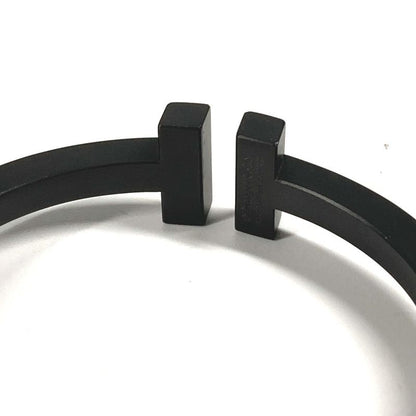 Tiffany & Co Bracelet T Square Bangle SS Black
