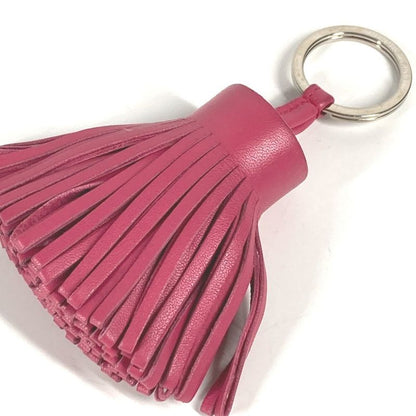 Hermes Key Holder Carmen Leather Pink