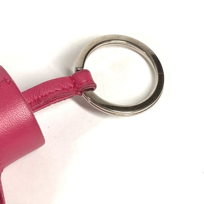 Hermes Key Holder Carmen Leather Pink