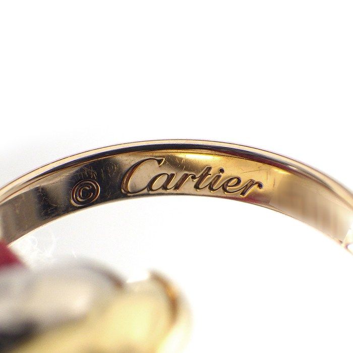 Cartier Bracelet Trinity Three Colors 18k Pink Gold 18k White Gold 18k Yellow