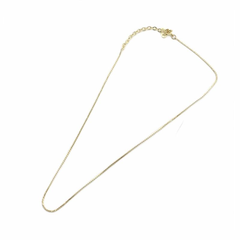 Christian DIOR Necklace Accessories Logo Chain Gold Color - GY18 MQ - OH