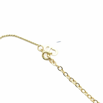 Christian DIOR Necklace Accessories Logo Chain Gold Color - GY18 MQ - OH