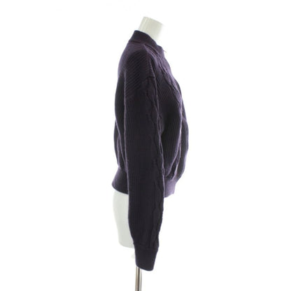 Christian DIOR Sports Vintage Zip Up Knit Jacket Blouson Wool Long Sleeve High