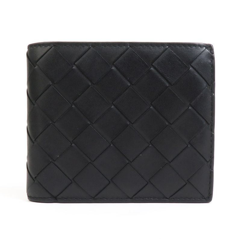 Bottega Venetaveneta Bifold Wallet In Intrecciato