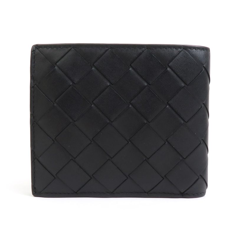 Bottega Venetaveneta Bifold Wallet In Intrecciato