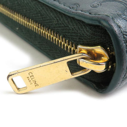 Celine Triomphe Round Zipper Long Wallet