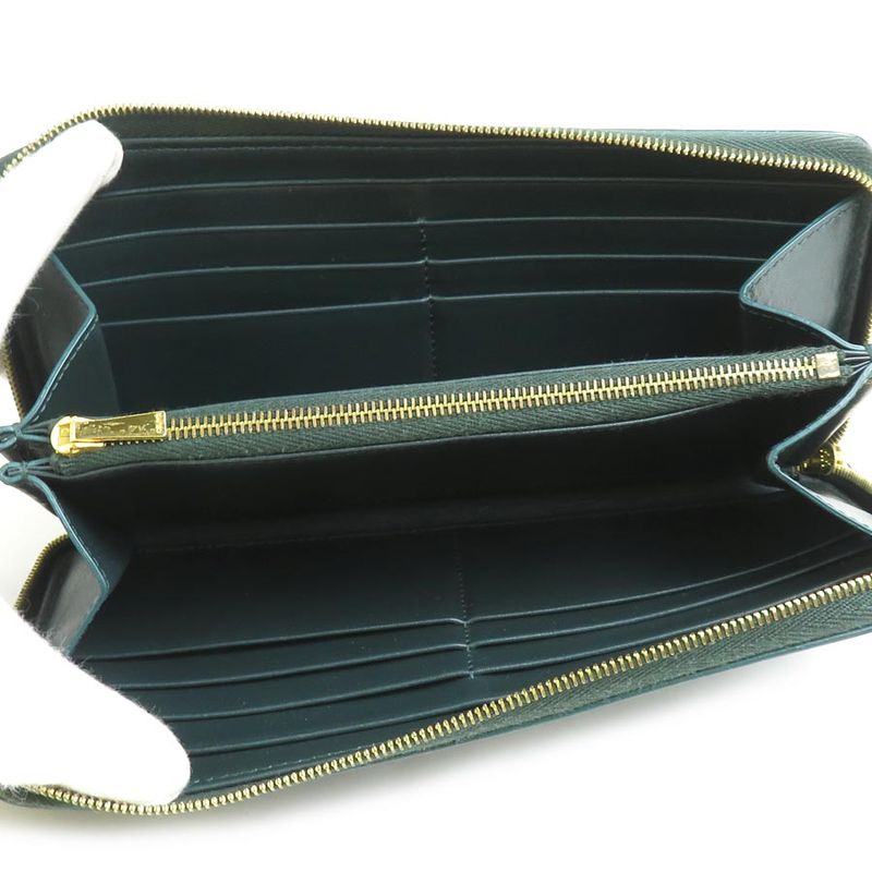 Celine Triomphe Round Zipper Long Wallet