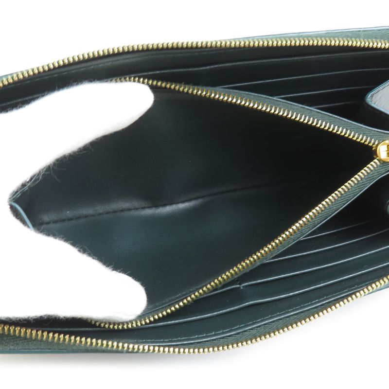 Celine Triomphe Round Zipper Long Wallet