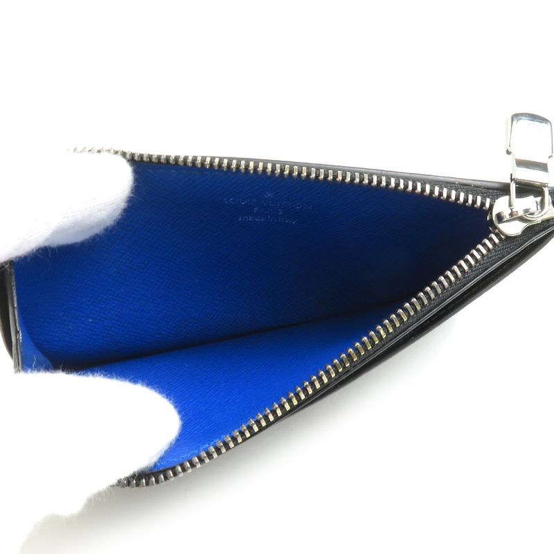 Louis Vuitton Coin Case Monogram Eclipse Coin Card Holder M80932