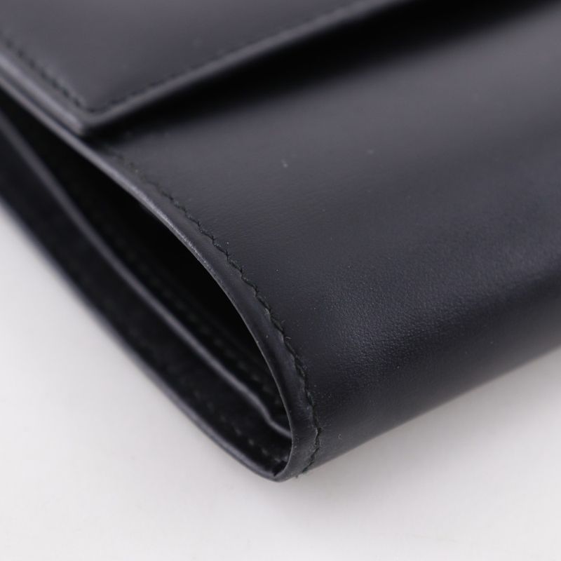 Cartier Panthère Calf Black Ladies Fold Wallet