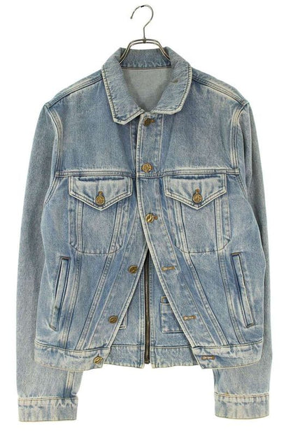 Louis Vuitton 19ss Rm191 Lvp Hga73w 1a53hf Double Front Denim Jacket Men 48