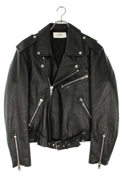 Celine 2ee31280d Classic Biker Double Rider Scuff Zar Jacket Men's 48