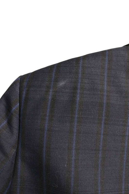 Dior 393c232a5824 Smoking Check Double Breasted Jacket Men's 48