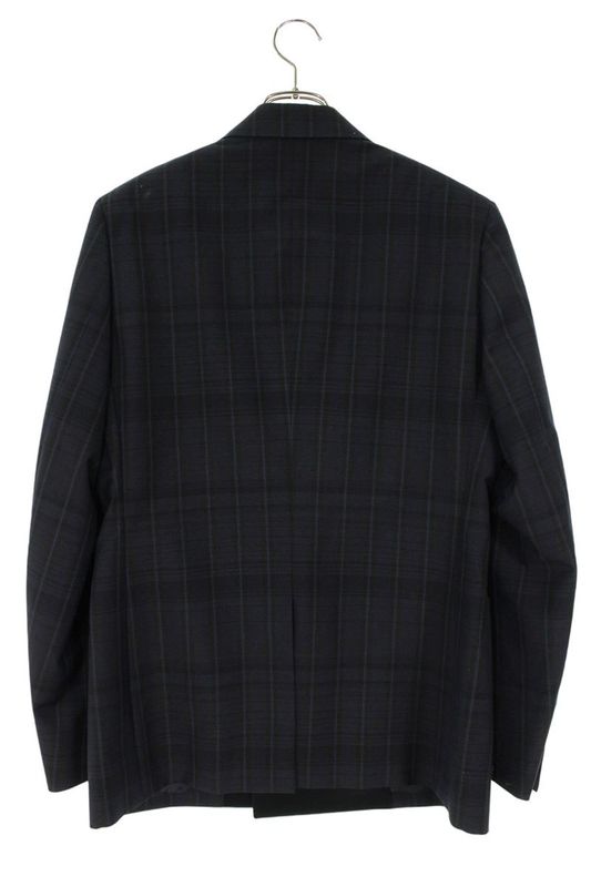 Dior 393c232a5824 Smoking Check Double Breasted Jacket Men's 48