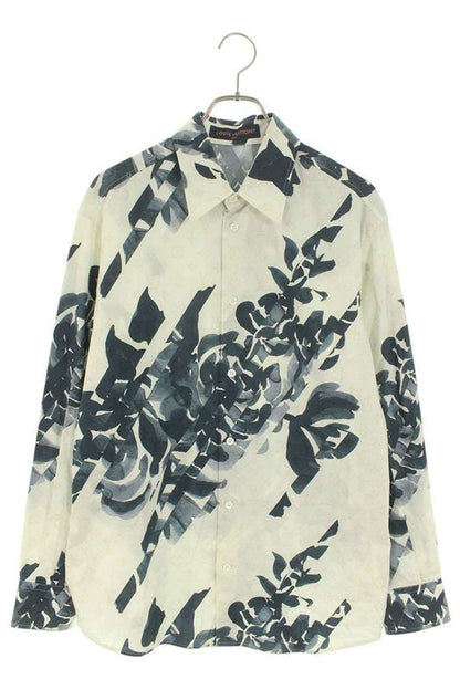 Louis Vuitton 24ss Rm241m Fvo Hqs13w Monogram Flower Print Long Sleeve Shirt