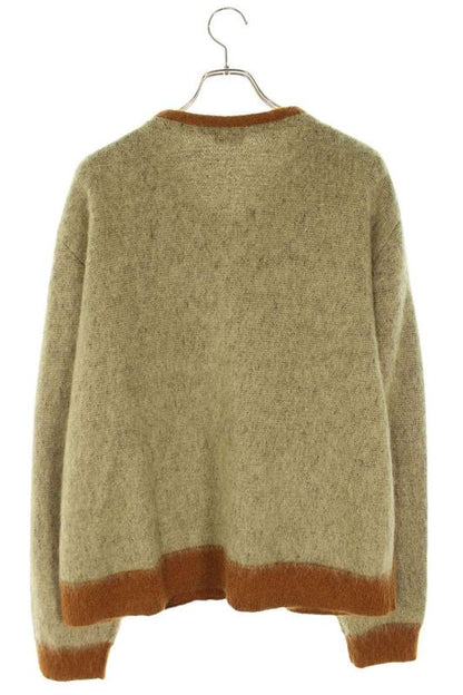 Celine 2ah13439u Bijoux Button Brushed Mohair Cardigan Men's L