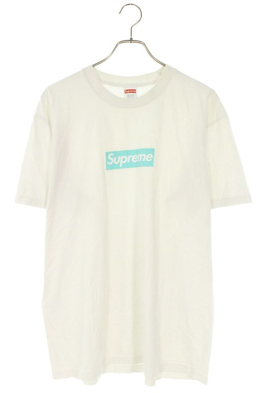 Supreme X Tiffany & Co Tiffany & Co 21aw Box Logo Tee Box Logo Print Tee Men's L