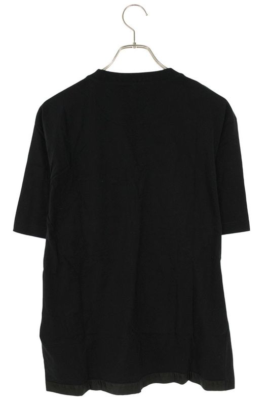 Prada Ujn661 Re-Nylon Cut Replacement Logo Plate T-Shirt Men's M