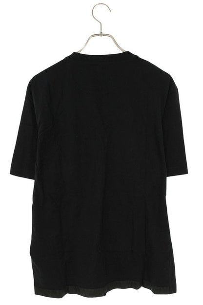 Prada Ujn661 Re-Nylon Cut Replacement Logo Plate T-Shirt Men's M