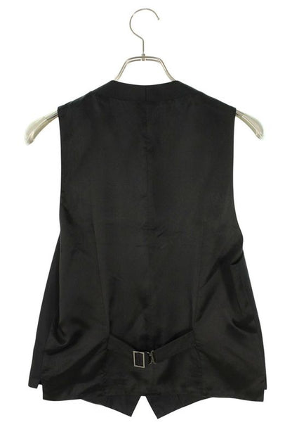 Prada Ugl77 S221 1wq8 Triangle Plate Nylon Vest Men's 44