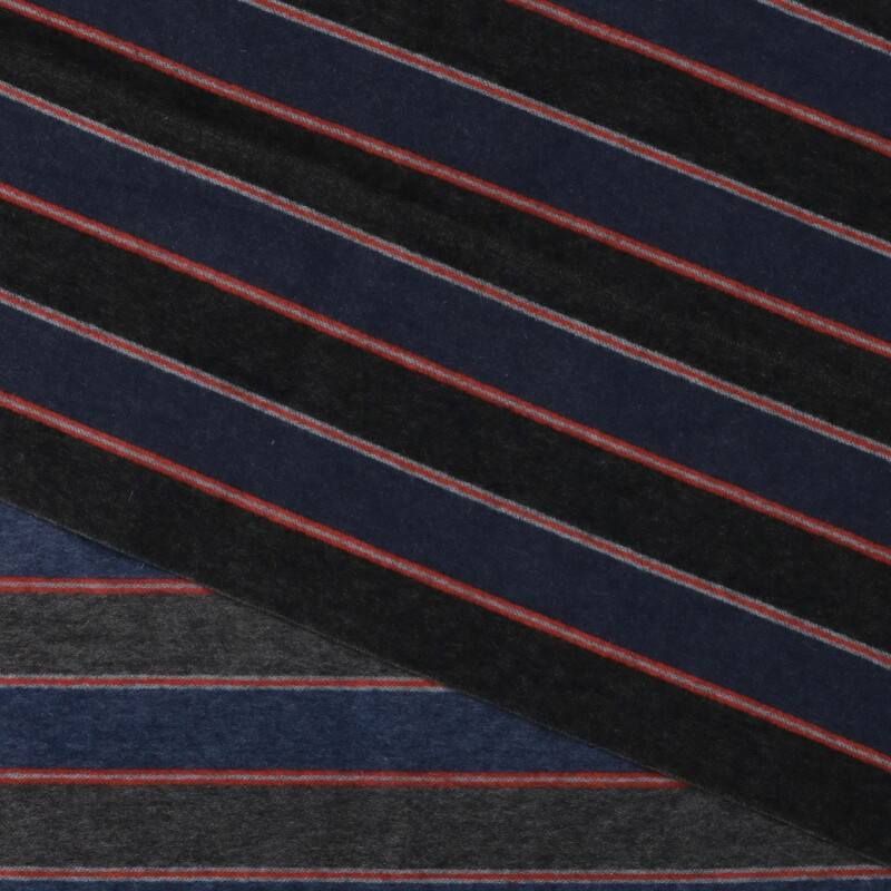 Louis Vuitton M75382 Echarpe - Edinburgh Cashmere Stripe Fringe Scarf for Men