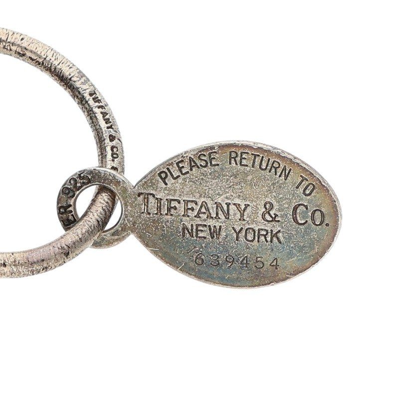 Tiffany & Co Return to Silver Key Ring Men's