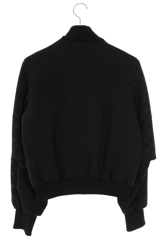 Louis Vuitton 22ss Rw221w D97 Fmja26 Embossed Monogram Zip Up Jacket Blouson