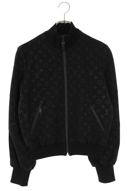 Louis Vuitton 22ss Rw221w D97 Fmja26 Embossed Monogram Zip Up Jacket Blouson