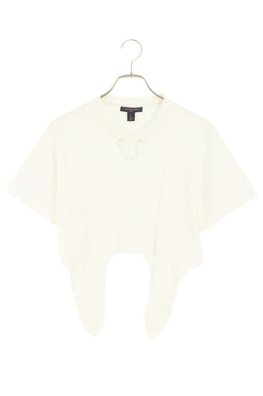 Louis Vuitton 23ss Rw231j Uol Fots15 Design T-Shirt with Neck Chain Women's S
